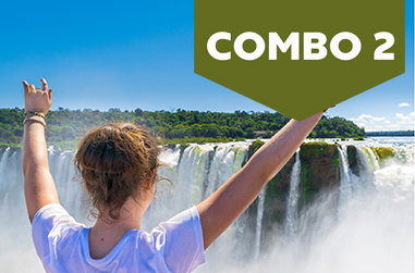 Combos 2: Traslado llegada + Cataratas Argentinas + Cataratas Brasileras +Traslado Salida (SERVICIO REGULAR)