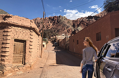 Quebrada de Humahuaca desde Jujuy o Purmamarca